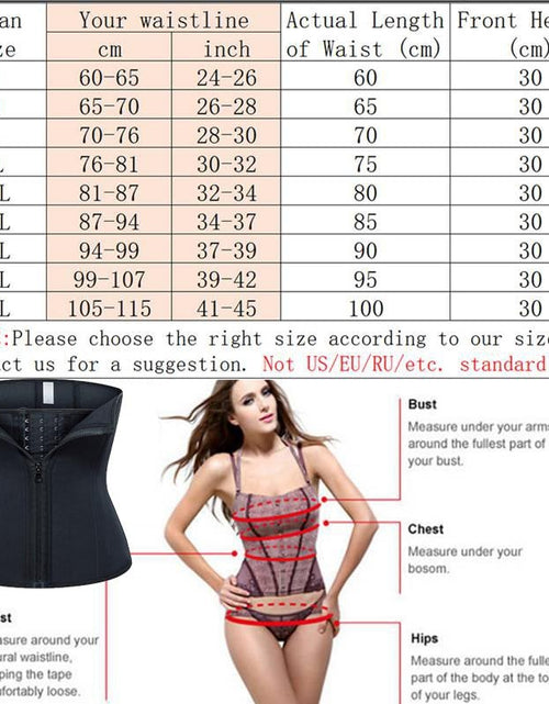 Load image into Gallery viewer, Sauna Sweat Belt Weight Loss Neoprene Waist Trainer Body Shaper Corset Slimming Belly Sheath Women Tummy Trimmer Cincher Sports
