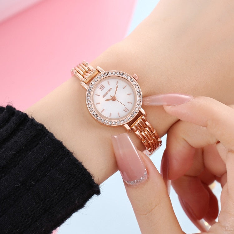 Watch For Women Watches 2022 Best Selling Products Luxury Watch Luxury Brand Reloj Mujer Watch Bracelet Set Diamond Steel Band