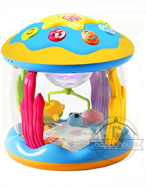 Load image into Gallery viewer, Baby Toys 6 0 12 Months Musical Toy Babies Ocean Rotary Projector Montessori Early Educational Toys with Music Light Kids 1 2 3
