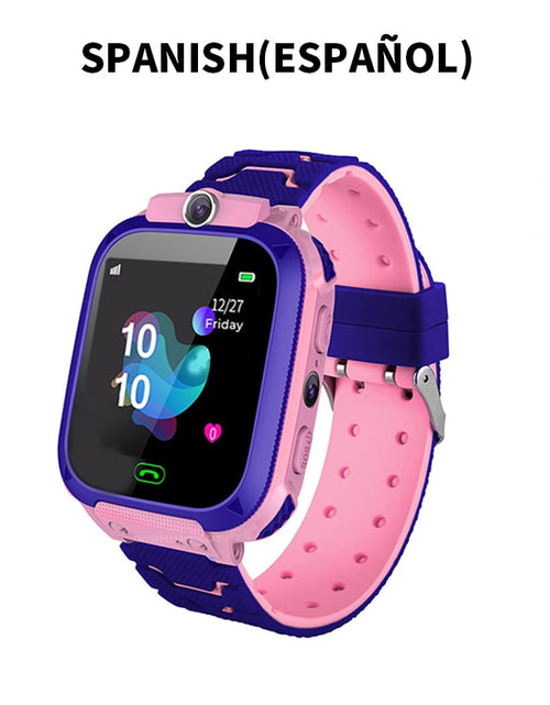 Load image into Gallery viewer, Kids Smart Watch 2022 New SOS Smartwatch For Children Sim Card LBS Location Photo Waterproof Gift For Boys and Girls IOS Android
