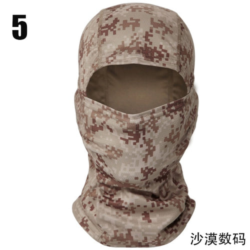 Load image into Gallery viewer, Tactical Camouflage Balaclava Full Face Mask Wargame CP Military Hat Hunting Bicycle Cycling Army Multicam Bandana Neck Gaiter
