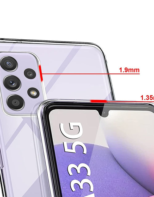 Load image into Gallery viewer, Silicone Soft Phone Case For Samsung Galaxy A73 A53 A33 A13 A03 A82 A72 A52 A42 A32 A22 A12 5G Ultra Thin Clear Case Cover Shell
