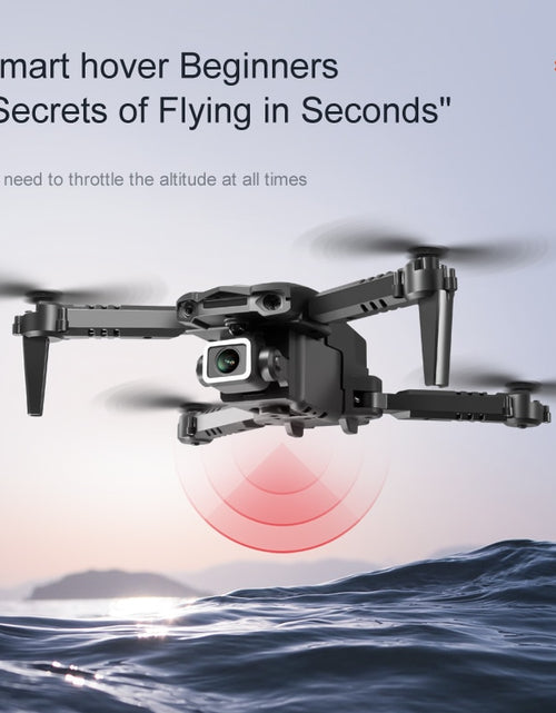 Load image into Gallery viewer, Mini Drone S128 avec caméra HD double 4K, triple face, pour éviter les obstacles, pression de l&#39;air, hauteur fixe, jouet profess
