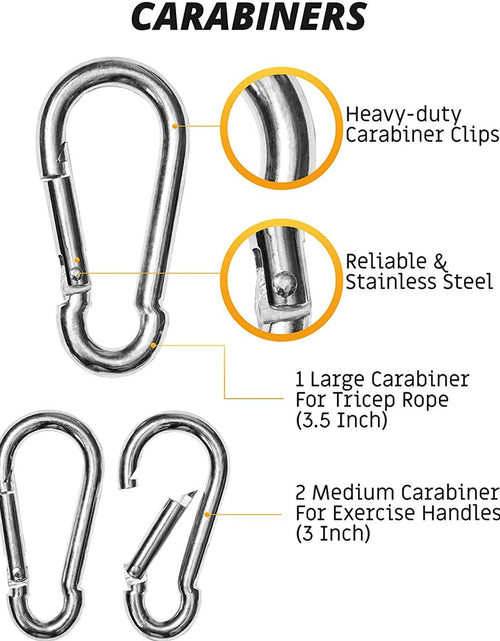 Load image into Gallery viewer, Gym Accessories Fitness Tricep Rope Cable Pull Down Rope Exercise Equipment Weights Handles Workout Muscle Training For Fitness
