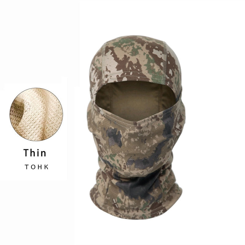 Winter Fleece Tactical Military Balaclava Outdoor Hunting Cycling Hiking Skiing Scarf Snowboard Face Mask Windproof Men Women