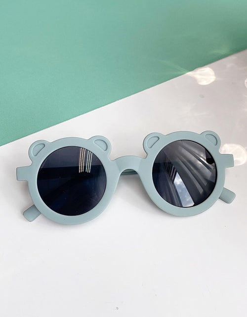 Load image into Gallery viewer, 2022 Boy Girl Cute Cartoon Bear Shape Fashion Round Sunglasses Children Vintage Sunglasses UV Protection Classic Kids Eyewear
