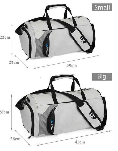 Load image into Gallery viewer, Men Gym Bags For Fitness Training Outdoor Travel Sport Bag Multifunction Dry Wet Separation Bags Sac De Sport
