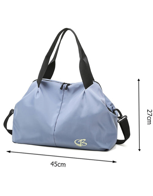 Load image into Gallery viewer, Dry-Wet Separation Yoga Handbags Large Capacity Waterproof Outdoor Gym Sports Travel Crossbody Bags Shoulder Bag for Women
