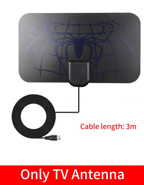 Load image into Gallery viewer, 3000 Miles 8K Digital DVB-T2 TV Antenna Indoor with amplifier Booster 1080P Aerial For Car antenna RV travel smart tv
