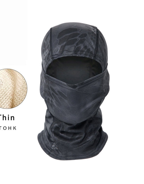 Load image into Gallery viewer, Winter Fleece Tactical Military Balaclava Outdoor Hunting Cycling Hiking Skiing Scarf Snowboard Face Mask Windproof Men Women
