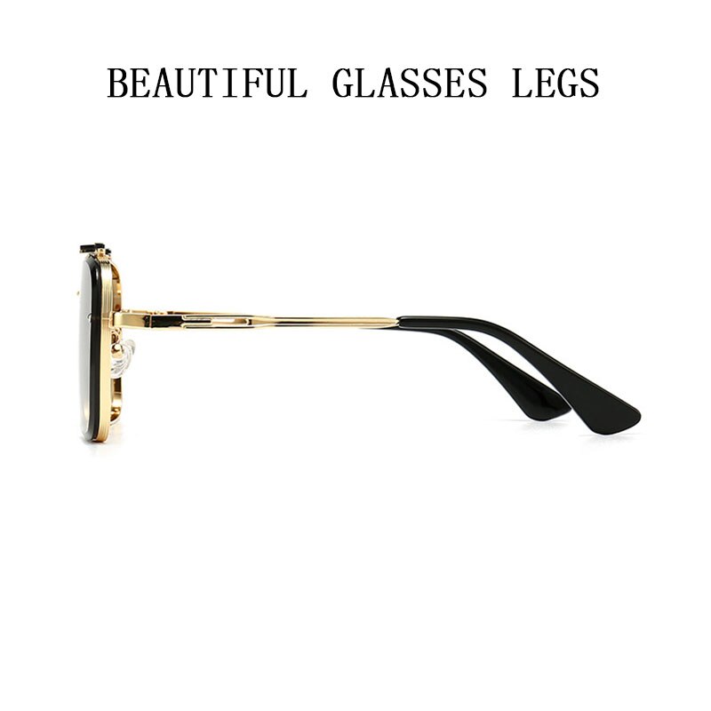 2022 Luxury Square Fashion Glasses Retro Sunglasses For Men Tide Sunglasses Women Shades Vintage Vendors Gafas De Sol Lentes Gg