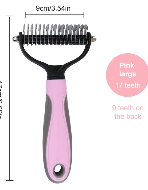 Load image into Gallery viewer, Dog Brush Pet Dog Hair Remover Cat Comb Grooming And Care Brush For matted Long Hair and Short Hair Curly Dog Supplies Pet Items
