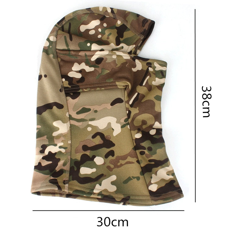 Winter Fleece Tactical Military Balaclava Outdoor Hunting Cycling Hiking Skiing Scarf Snowboard Face Mask Windproof Men Women