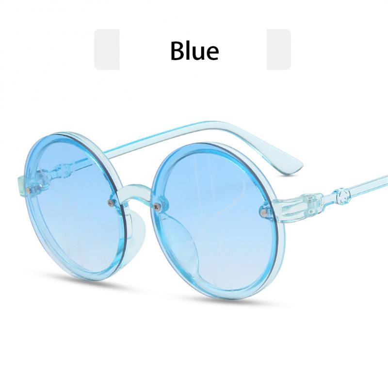 2023 Fashion Heart-Shape Sunglasses For Kids Retro Cute Pink Cartoon Sun Glasses Frame Girls Boys Baby Children Eyewear Goggles