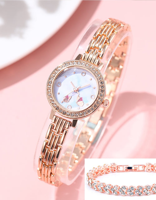 Load image into Gallery viewer, Watch For Women Watches 2022 Best Selling Products Luxury Watch Luxury Brand Reloj Mujer Watch Bracelet Set Diamond Steel Band
