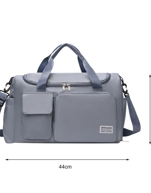 Load image into Gallery viewer, Dry-Wet Separation Yoga Handbags Large Capacity Waterproof Outdoor Gym Sports Travel Crossbody Bags Shoulder Bag for Women
