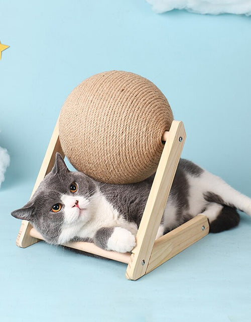 Load image into Gallery viewer, Cat Scratcher Ball Cat Toys Kitten Sisal Rope Ball Board Grinding Paws Toy Cats Scratcher Wear-resistant Pet Cat Accessories
