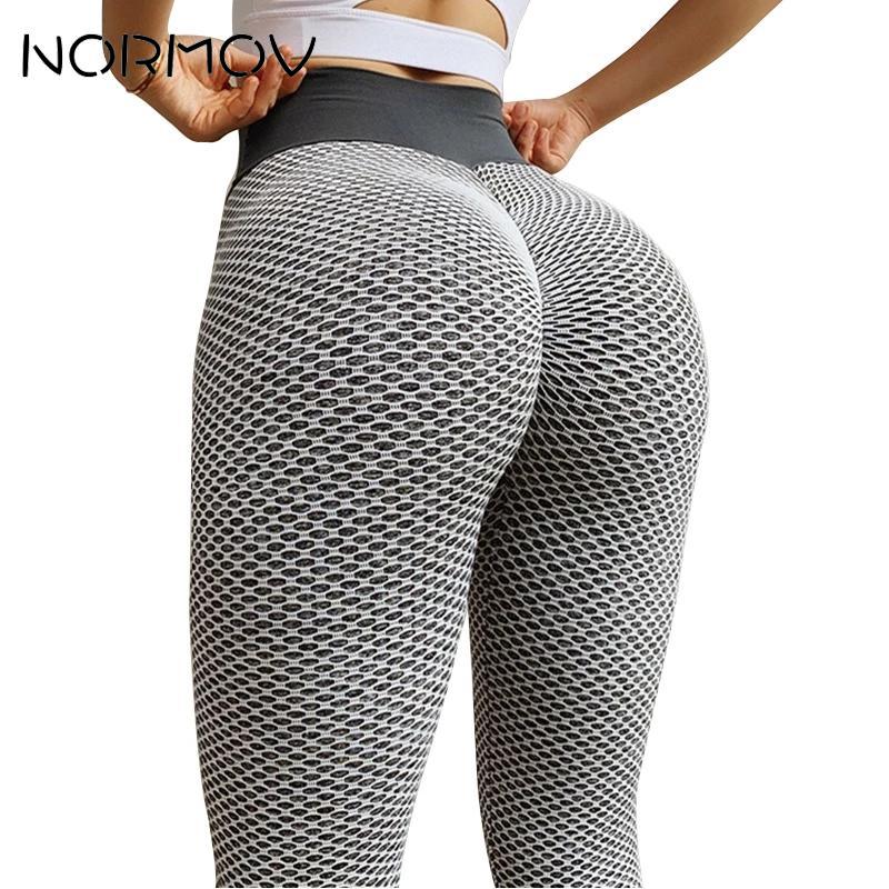 Jacquard Yoga Pants Seamless Sports Tights Fitness High Waist Leggings Breathable Gym Fitness Push Up Clothing Girl 2022