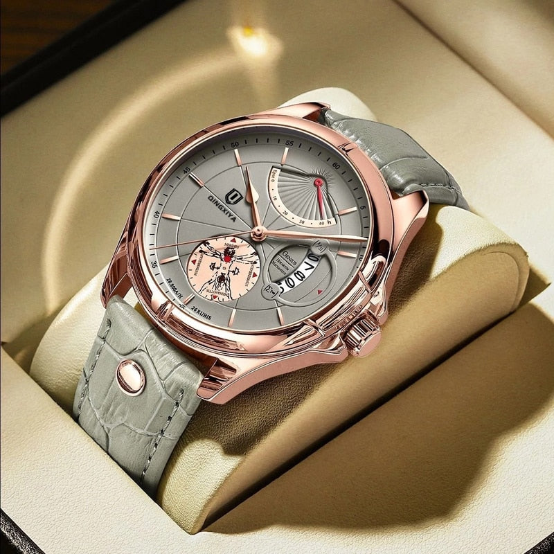 2023 Men Watch Fashion Top Luxury Sport Men&#39;s Wristwatch Waterproof Luminous Leather Date Quartz Watches Man Relogio Masculino