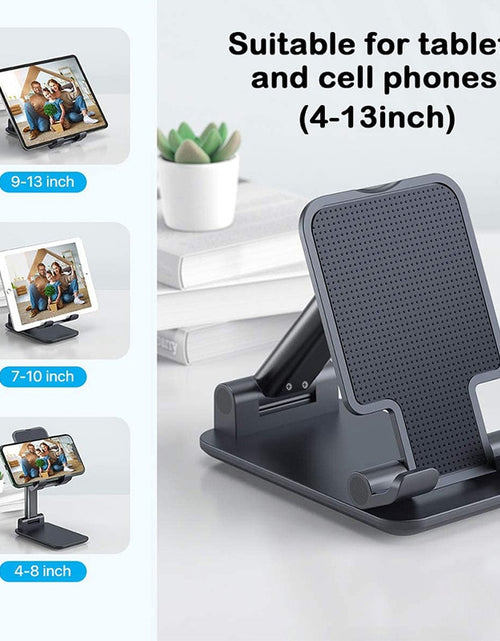 Load image into Gallery viewer, Mobile Phone Stand Desktop Lazy Bedside Universal Universal Support Stand Foldable and Hoisting Multi-Function Telescopic Adjust
