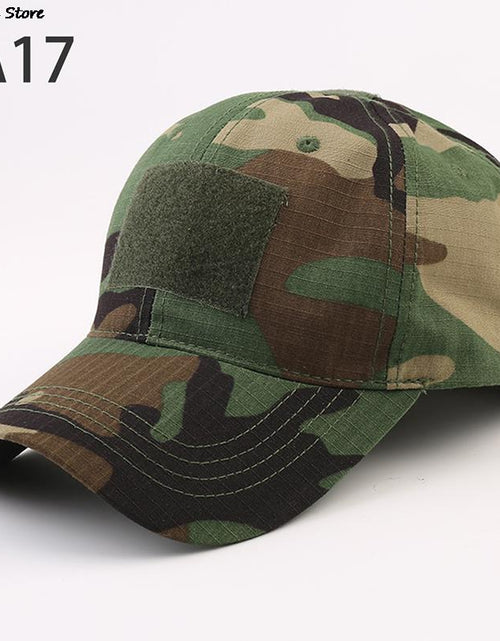 Load image into Gallery viewer, Military Baseball Caps Camouflage Tactical Army Soldier Combat Paintball Adjustable Summer Snapback Sun Hats Men Women
