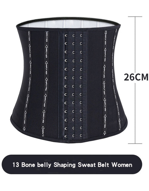 Load image into Gallery viewer, Sauna Sweat Belt Sweat To Lose Weight Woman Postpartum Waist Trainer Slimming Sheath Woman Flat Belly Fat Burning Girdle Woman
