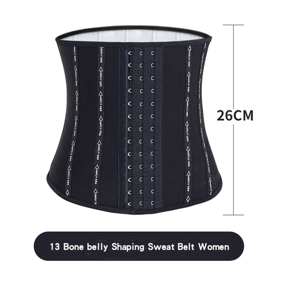 Sauna Sweat Belt Sweat To Lose Weight Woman Postpartum Waist Trainer Slimming Sheath Woman Flat Belly Fat Burning Girdle Woman