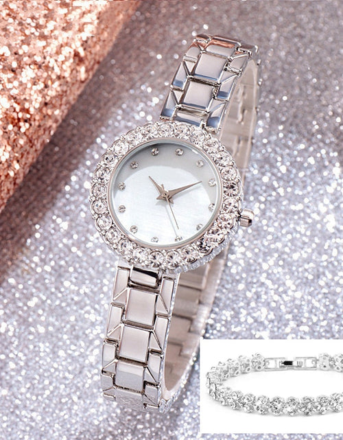 Load image into Gallery viewer, Watch For Women Watches 2022 Best Selling Products Luxury Watch Luxury Brand Reloj Mujer Watch Bracelet Set Diamond Steel Band
