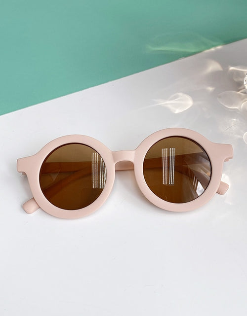 Load image into Gallery viewer, 2022 Boy Girl Cute Cartoon Bear Shape Fashion Round Sunglasses Children Vintage Sunglasses UV Protection Classic Kids Eyewear
