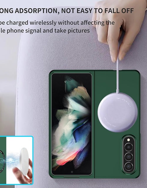 Load image into Gallery viewer, Magnetic Wireless Charging Case for Samsung Galaxy Z Fold 3 4 Magsafe Cover Cases Shockproof and Anti fingerprints
