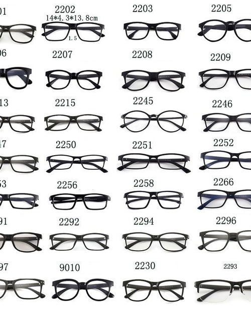 Load image into Gallery viewer, 2201 2202.2208 Magnet Clip Glasses TR90 Nearsighted Frame Optical Myopia Plastic Titanium Eyeglasses Frames For Women Men  
