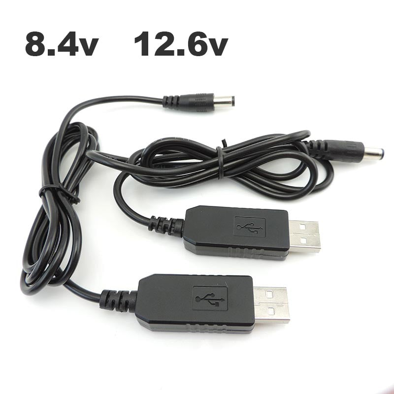 USB to DC Power Cable Universal USB to DC Jack Charging Cable Power Cord Plug Connector Adapter for Router Mini Fan Speaker