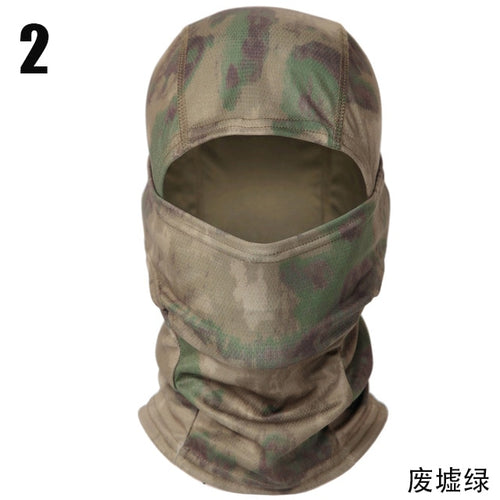 Load image into Gallery viewer, Tactical Camouflage Balaclava Full Face Mask Wargame CP Military Hat Hunting Bicycle Cycling Army Multicam Bandana Neck Gaiter
