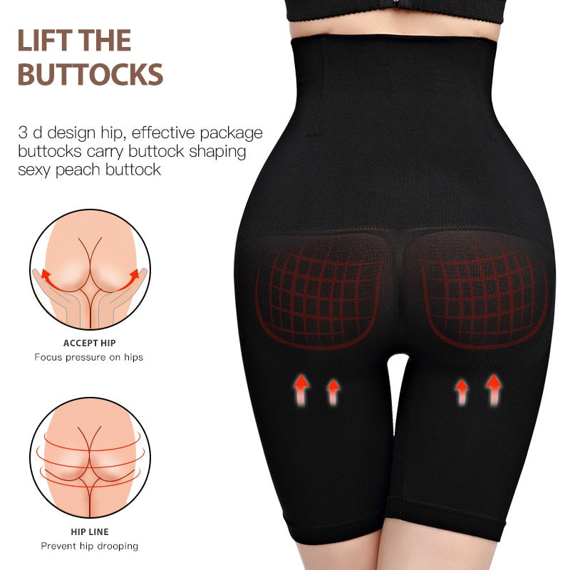 Women Shapewear High waist Butt Lifter Slimming Underwear Body Shaperwear Women's Waist Trainer Slimming Sheath Woman Flat Belly