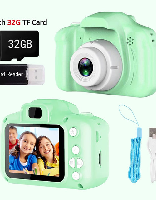 Load image into Gallery viewer, Mini Cartoon Kids Photo Camera 2 Inch HD Screen Children Digital Camera Video Recorder Camcorder Toys For Child Birthday Gift
