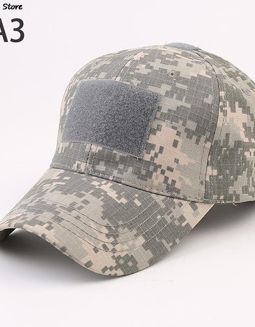 Load image into Gallery viewer, Military Baseball Caps Camouflage Tactical Army Soldier Combat Paintball Adjustable Summer Snapback Sun Hats Men Women
