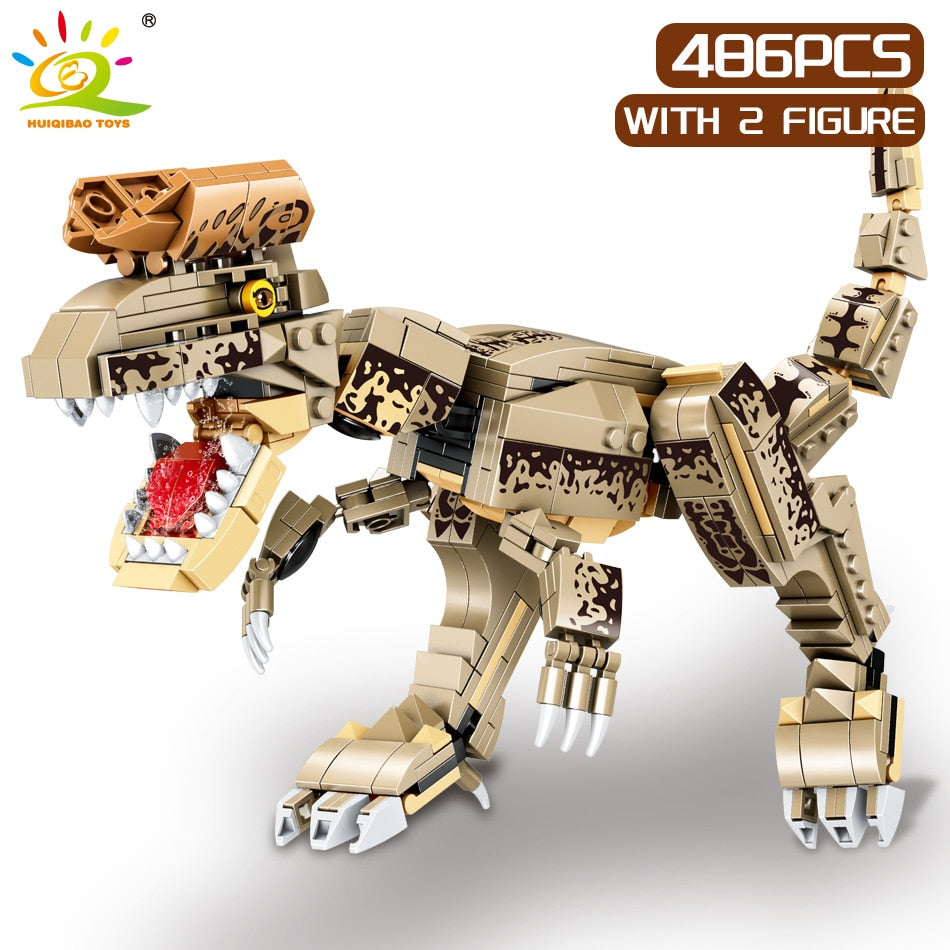 Jurassic Indominus Rex Dinosaur World Model Building Blocks City Triceratops Velociraptor Dino Park Bricks Children Toy