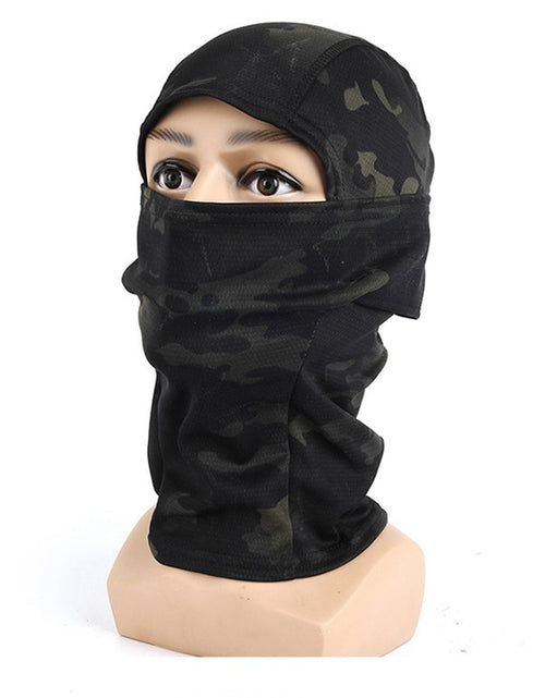 Load image into Gallery viewer, Tactical Camouflage Balaclava Full Face Mask Wargame CP Military Hat Hunting Bicycle Cycling Army Multicam Bandana Neck Gaiter
