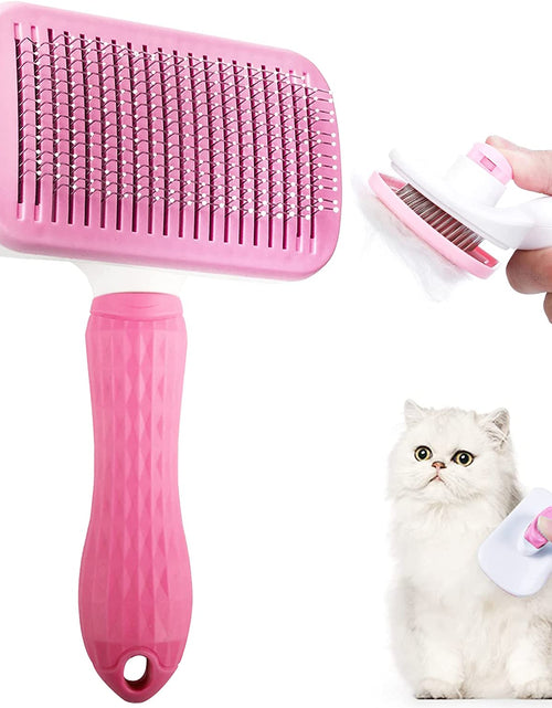 Load image into Gallery viewer, Dog Hair Remover Brush Cat Dog Hair Grooming And Care Comb For Long Hair Dog Pet Removes Hairs Cleaning Bath Brush Dog Supplies
