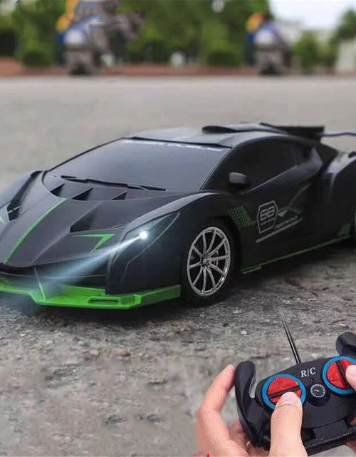 Load image into Gallery viewer, 4 Channels RC Car 1:18 With Led Light 2.4G Radio Remote Control Cars Sports Car High-speed Drift Car Boys Toys For Children Gift
