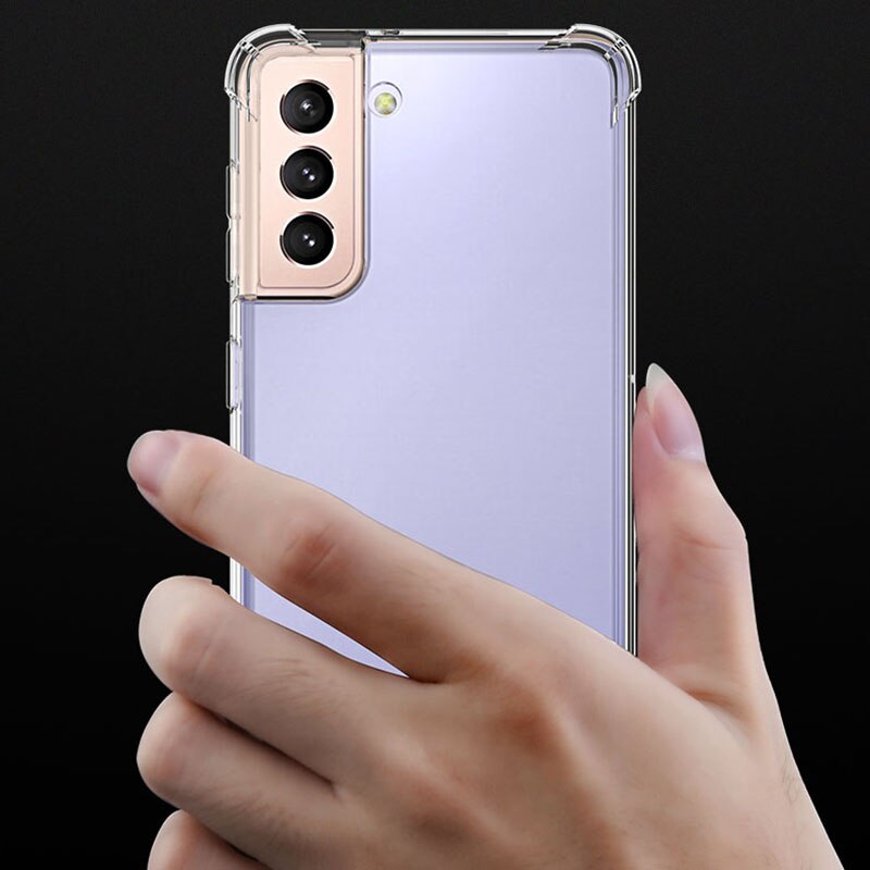 Silicone Clear Soft Case For Samsung Galaxy S23 S22 S21 S20 FE Note 20 Ultra 10 S9 S8 Plus 9 8 Shockproof Back Cover Ultra Thin