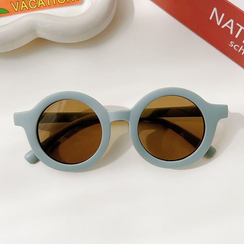 2023 Kids Personality Classic Outdoor Sun Protection Sunglasses Boys Girls Colors Protect Eyes Baby UV400 Sunglasses Children