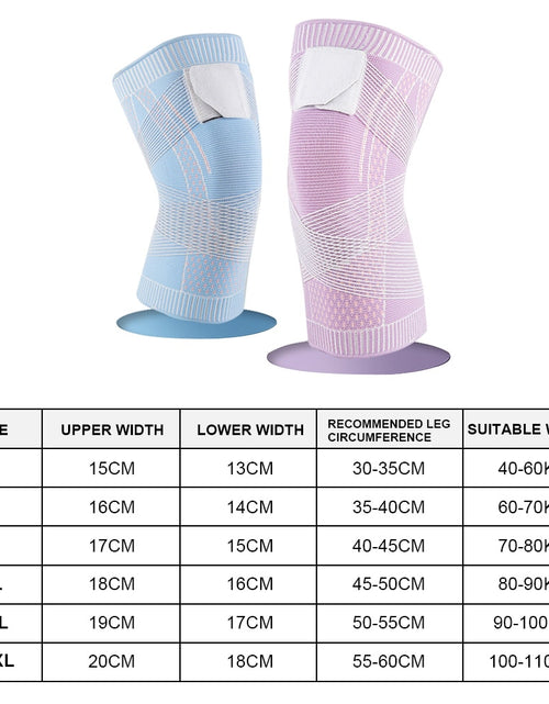 Load image into Gallery viewer, 1 PCS Compression Knee Pads Basketball Sleeve Protector Elastic Kneepad Brace Spring Support Running Silicone
