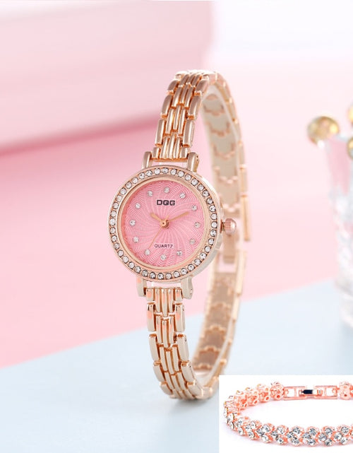 Load image into Gallery viewer, Watch For Women Watches 2022 Best Selling Products Luxury Watch Luxury Brand Reloj Mujer Watch Bracelet Set Diamond Steel Band
