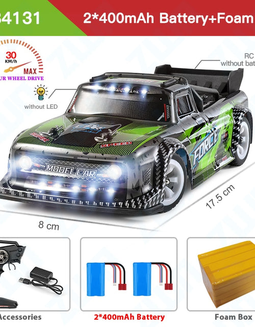 Load image into Gallery viewer, WLtoys 1/28 284131 K989 RC Car 2.4G Remote Control 4WD Offroad Race Car 30KM/H High Speed Competition Drifting Child Toys Gift
