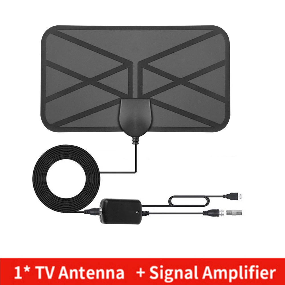 3000 Miles 8K Digital DVB-T2 TV Antenna Indoor with amplifier Booster 1080P Aerial For Car antenna RV travel smart tv