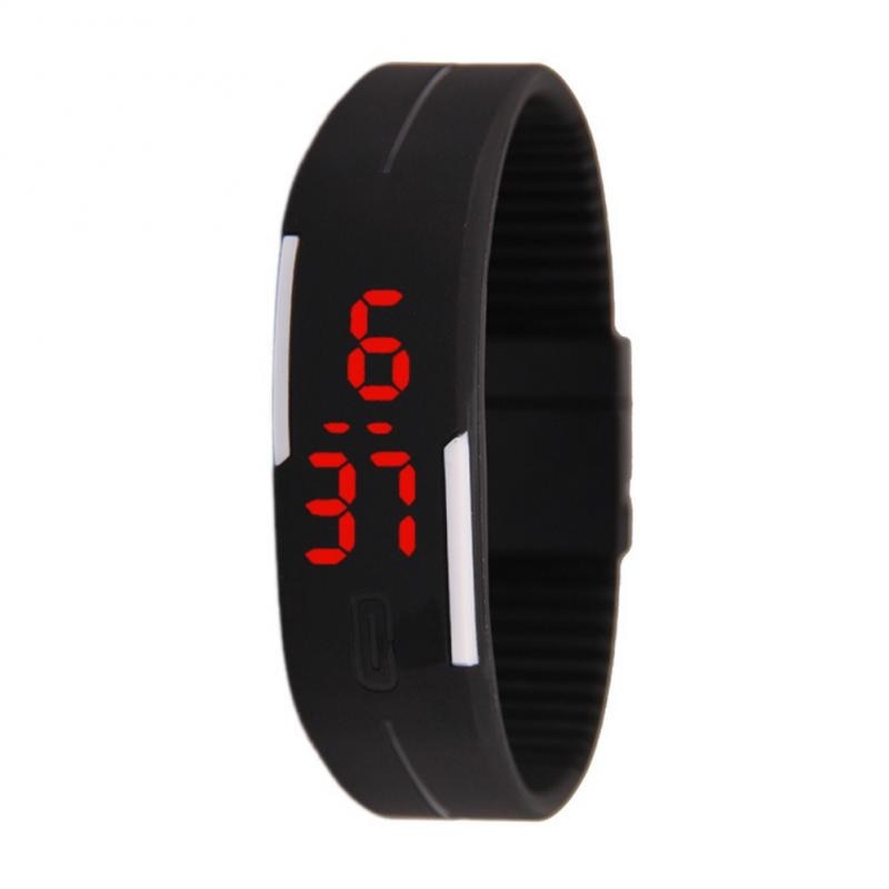 New Fashion Couple Watches Children&#39;s LED Digital Watch Boy Girls Kids Sports Waterproof Watches Student Electronic Wristwatches