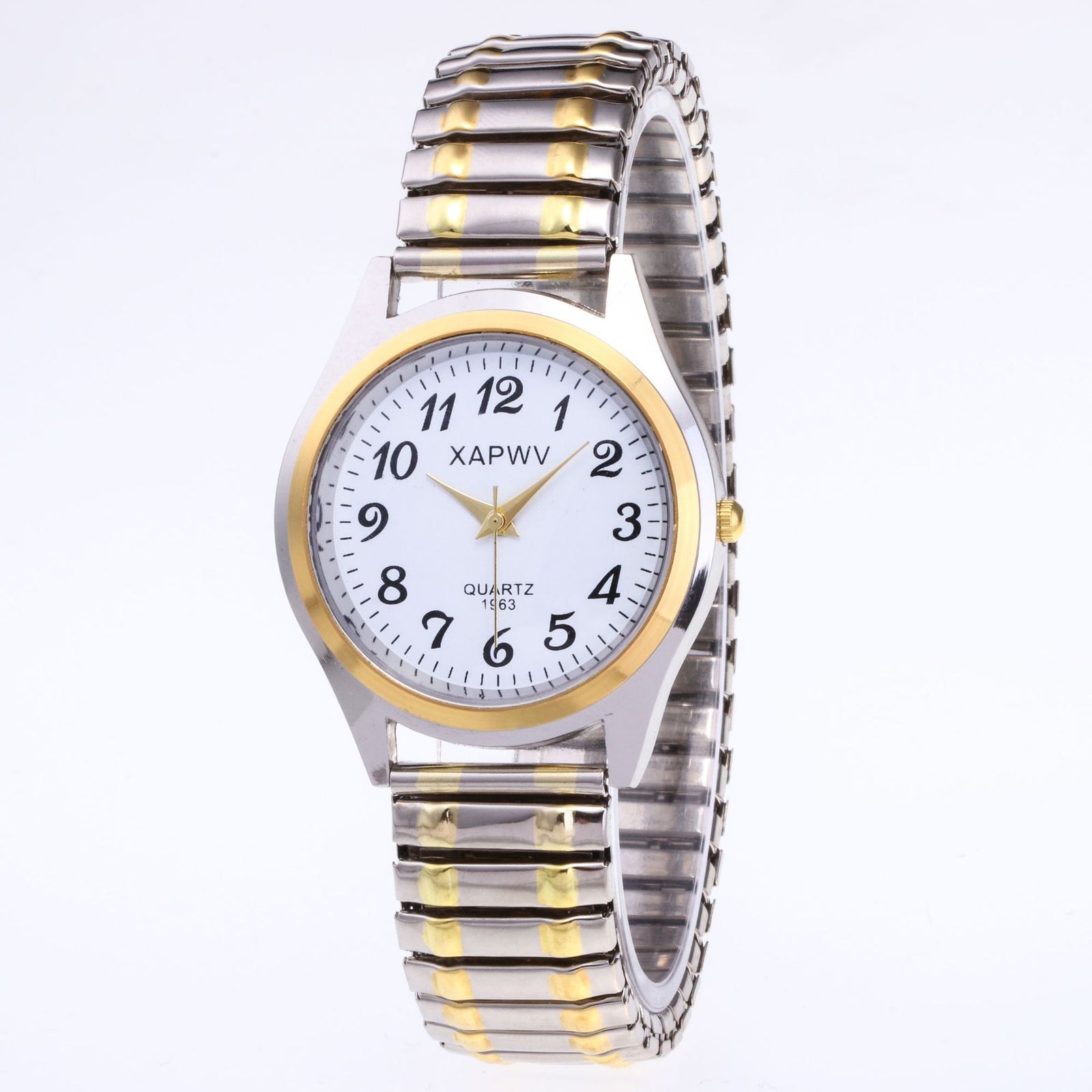 Women Men Watch Flexible Elastic Band Quartz Wrist Watch Steel Strap Couple Watch Gift