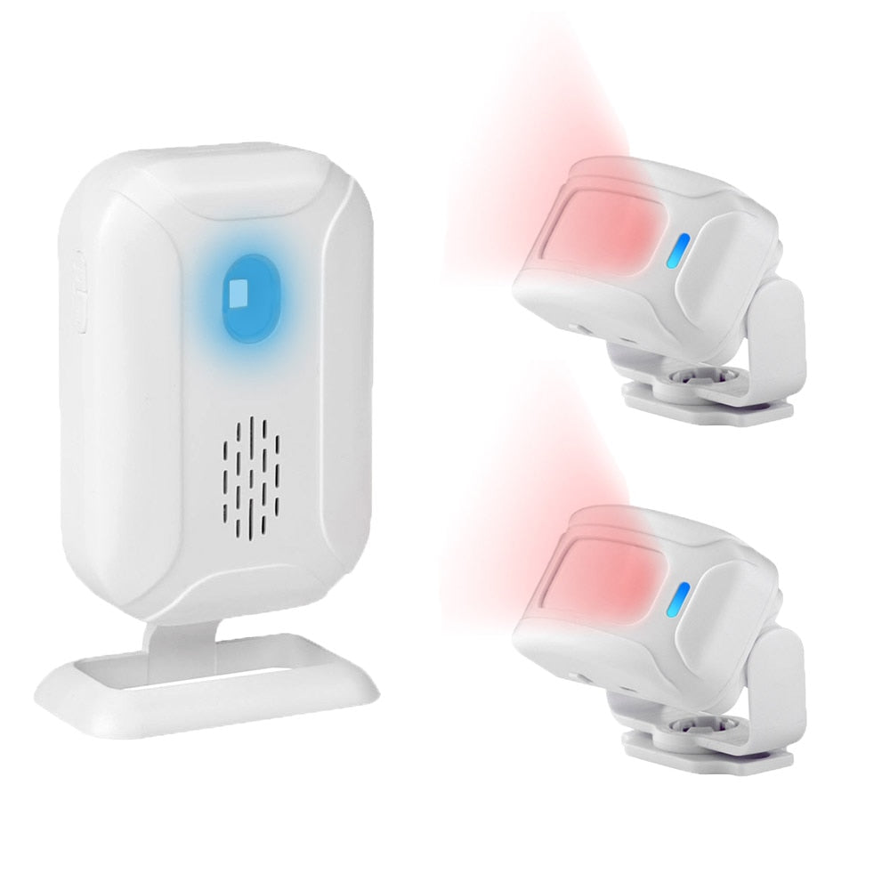 36 Ringtones Shop Store Welcome Chime Wireless Home Security Infrared PIR Motion Sensor Detector Alarm Bell Entry Alert System