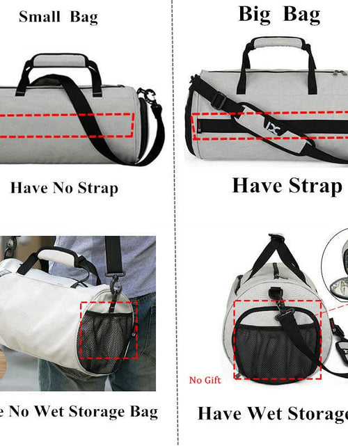 Load image into Gallery viewer, Men Gym Bags For Fitness Training Outdoor Travel Sport Bag Multifunction Dry Wet Separation Bags Sac De Sport
